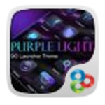 Logo of Purple Light GOLauncher EX Theme android Application 